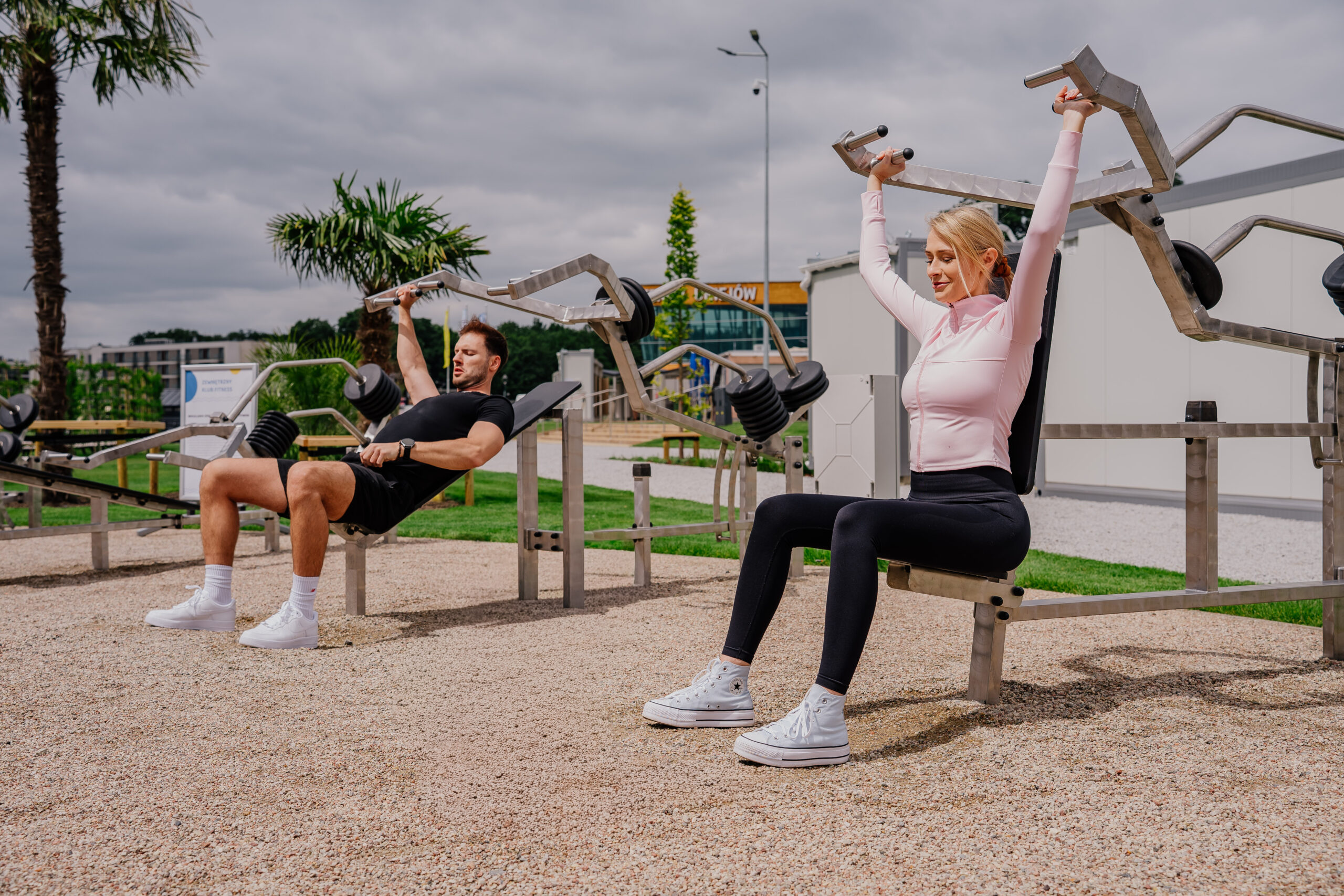 Zewnętrzny klub fitness