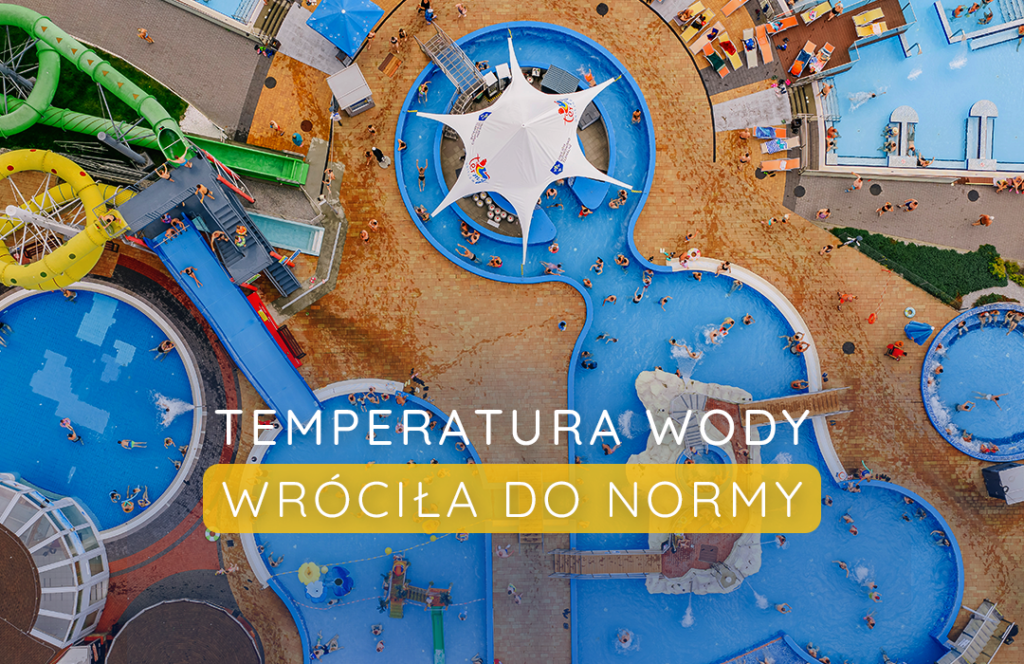 Temperatura wody wróciła do normy